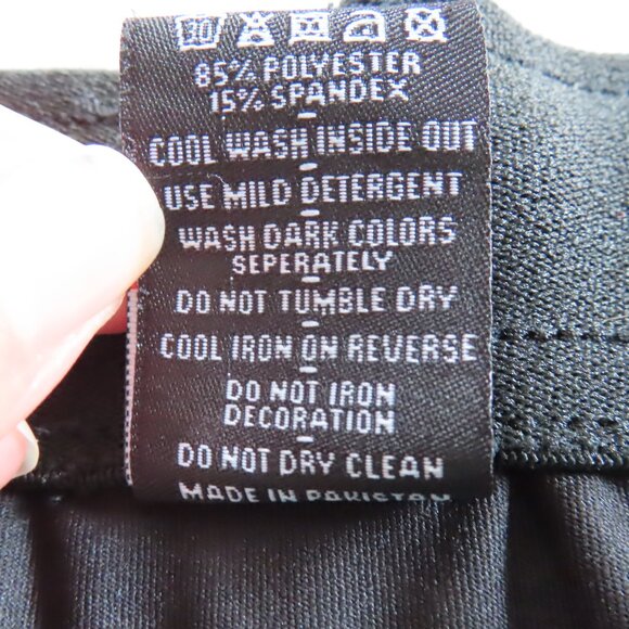 YoungLA Shorts Men's XXL Black Athletic Activewear Casual Workout Zip Pocket - Picture 10 of 13